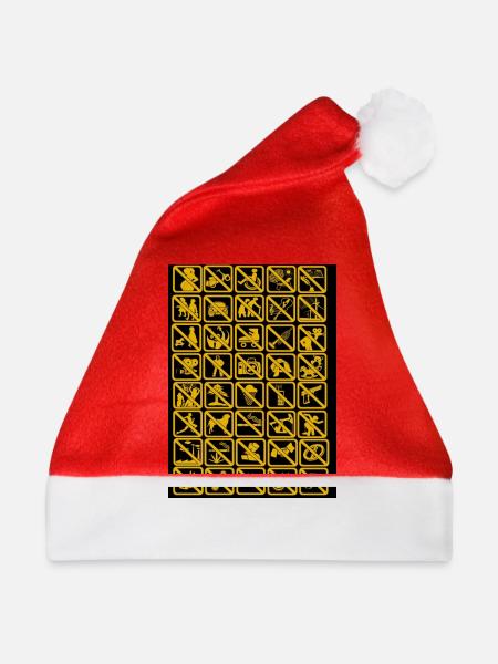 Alle Verbotene Coolness 1 - Weihnachtsmütze - Rot