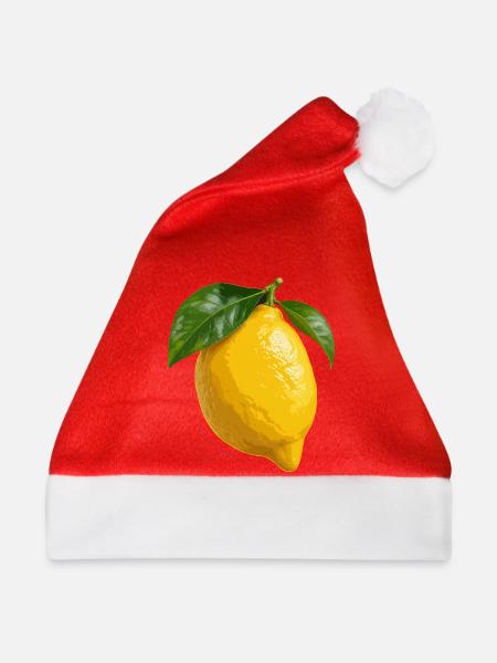 Zitrusfrüchte aus Amalfi - Weihnachtsmütze - Rot