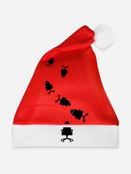 Gamer stuhl gaming - Weihnachtsmütze - Rot