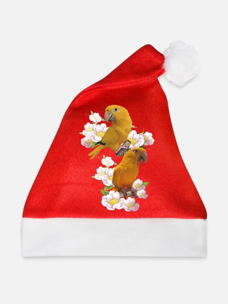 Der goldene Papagei - Weihnachtsmütze - Rot
