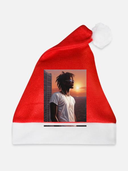 Sunset No.1 - Weihnachtsmütze - Rot