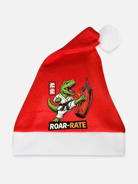 Dino Dojo Roar - Weihnachtsmütze - Rot