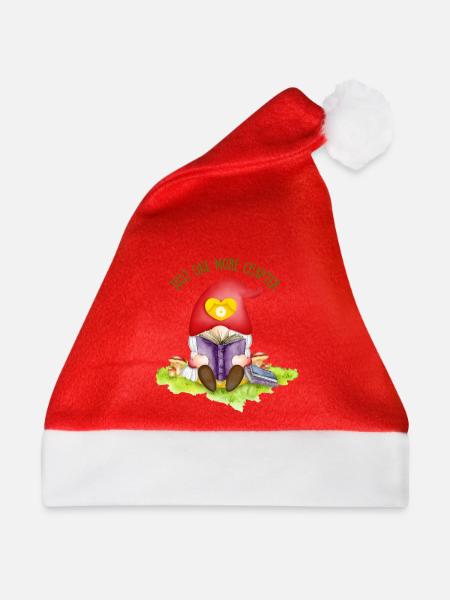 Nur noch ein Kapitel - Weihnachtsmütze - Rot