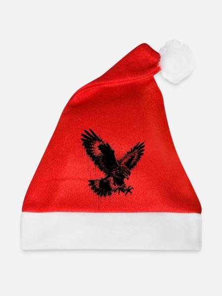 Adler splatter - Weihnachtsmütze - Rot