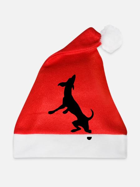 dog82 - Weihnachtsmütze - Rot