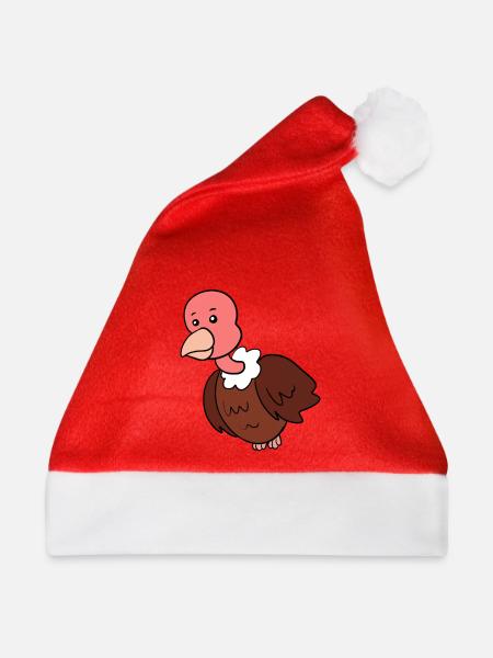 Geier - Weihnachtsmütze - Rot