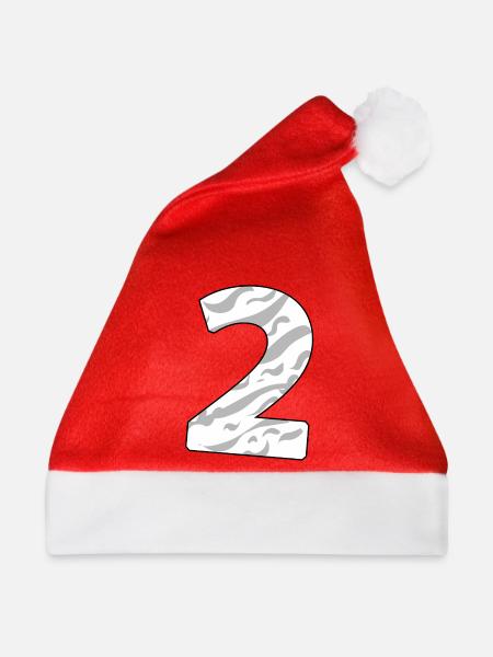 2 - Weihnachtsmütze - Rot