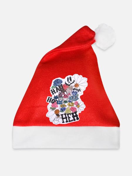 13 BD - Weihnachtsmütze - Rot - Vorne