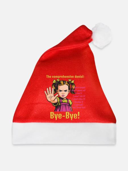 Say No – Setting Boundaries - Weihnachtsmütze - Rot