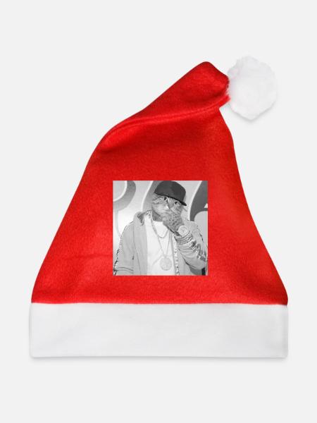 Katzenrapper Streetstyle - Weihnachtsmütze - Rot