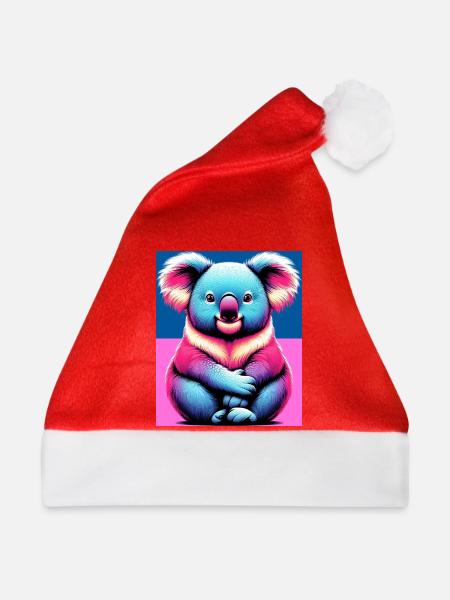 Koala - Weihnachtsmütze - Rot