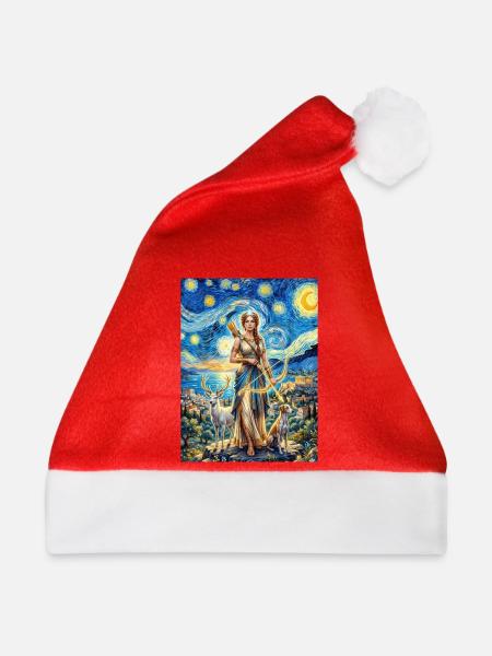 Artemis Sternennacht - Weihnachtsmütze - Rot