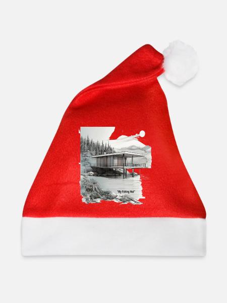 Aqua Lodge Aussichtspunkt - Weihnachtsmütze - Rot