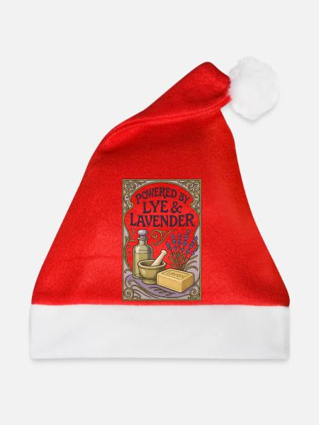 Lauge & Lavendel | Seifensieden - Weihnachtsmütze - Rot