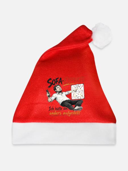 Sofa-Experte Strategie Humor - Weihnachtsmütze - Rot
