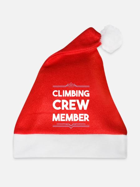 Climbing Crew - Weihnachtsmütze - Rot