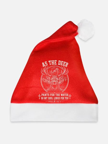Als The Deer - Weihnachtsmütze - Rot