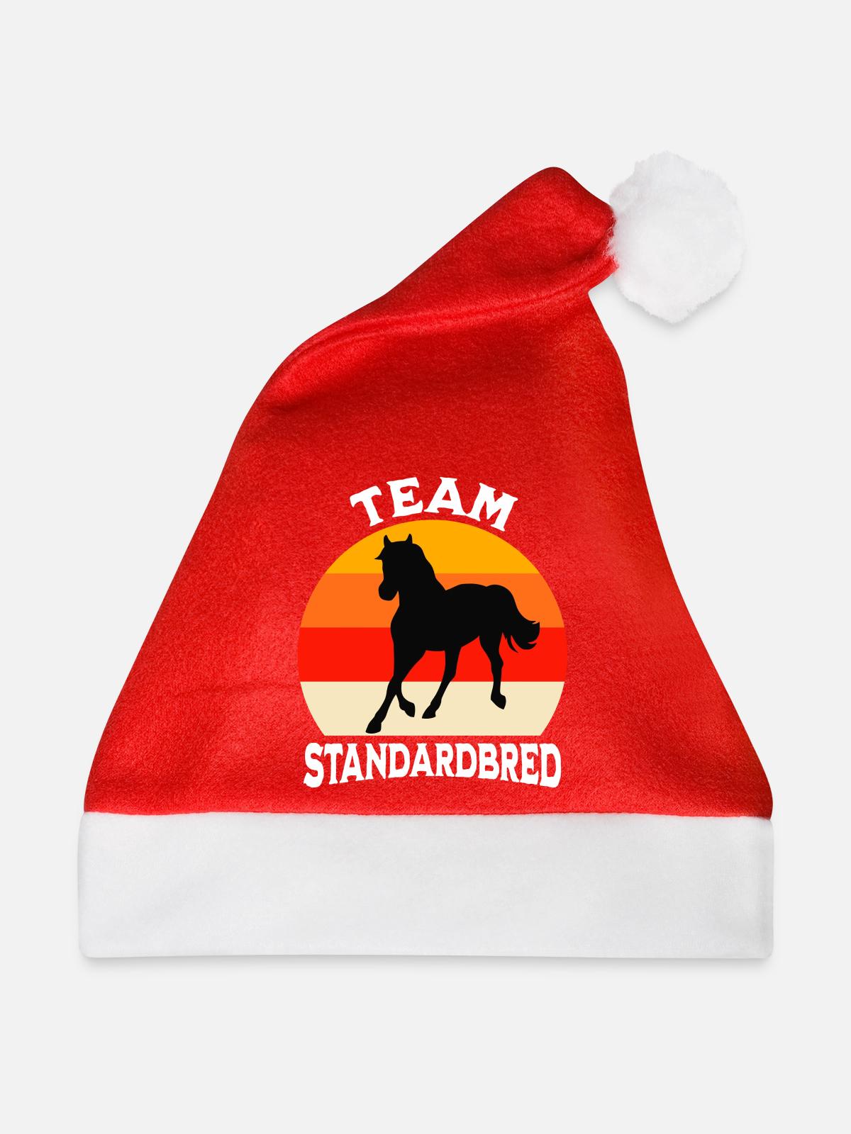 Team Traber - Weihnachtsmütze - Rot - Vorne