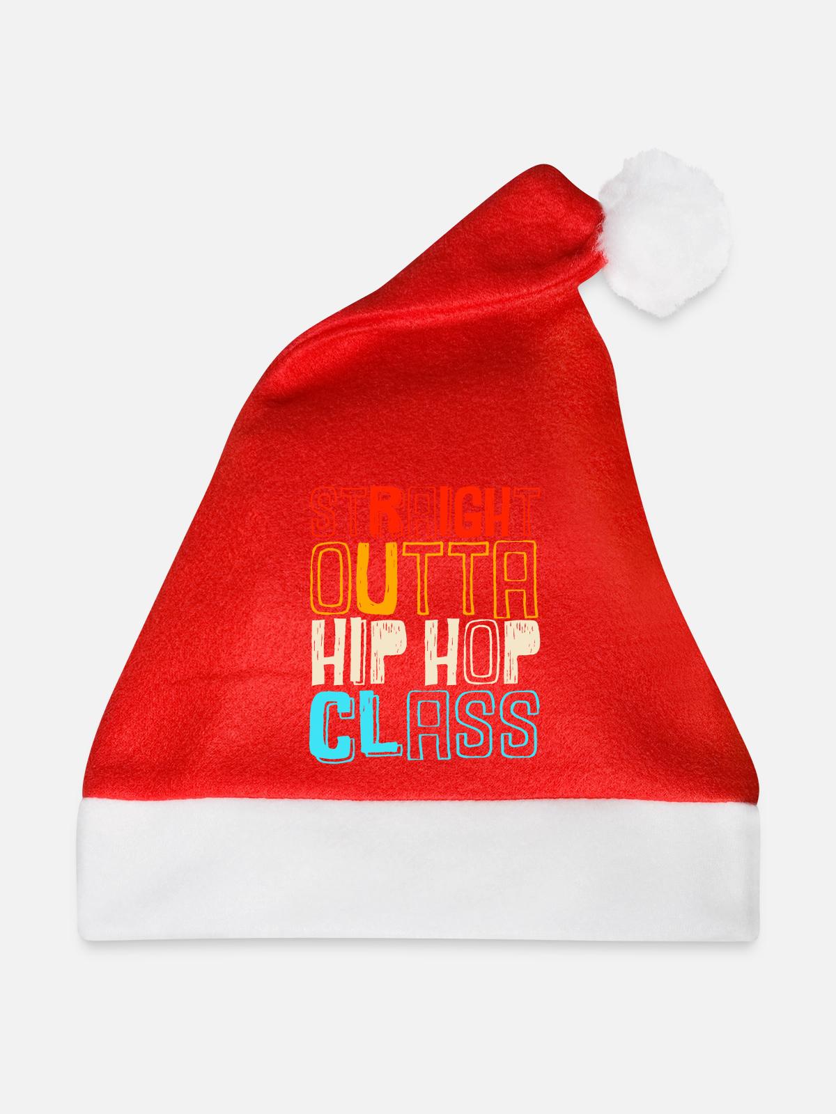 Breakdance - Weihnachtsmütze - Rot - Vorne