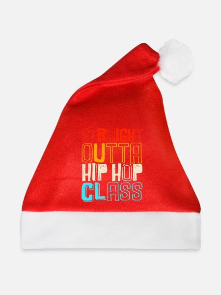 Breakdance - Weihnachtsmütze - Rot - Vorne