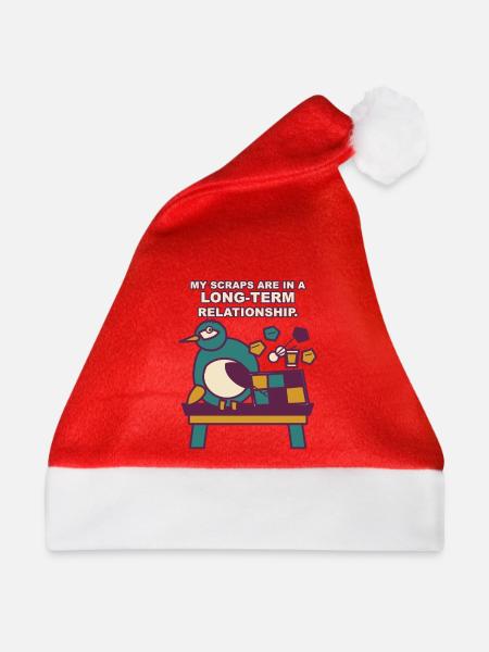 Die langfristige Liebe meiner Scraps - Weihnachtsmütze - Rot