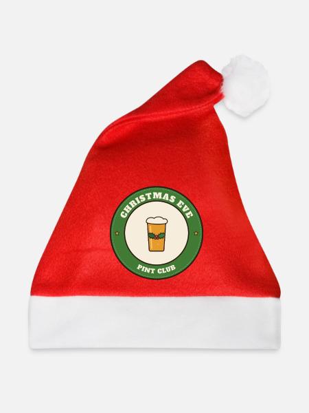 Heiligabend-Pint-Club - Weihnachtsmütze - Rot