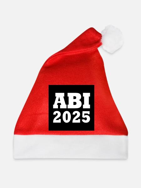 Abi 2025 - Weihnachtsmütze - Rot