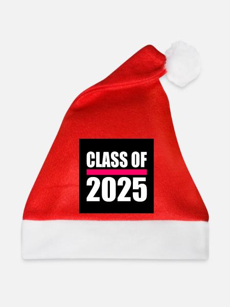 Class of 2025 - Weihnachtsmütze - Rot