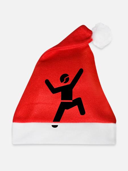 klettern - Weihnachtsmütze - Rot