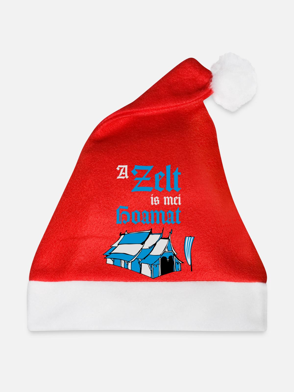Bierzelt Spass - Weihnachtsmütze - Rot - Vorne