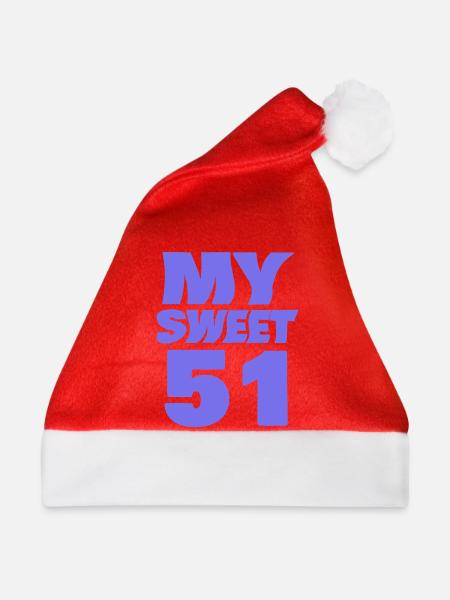 Sweet 51 - Weihnachtsmütze - Rot