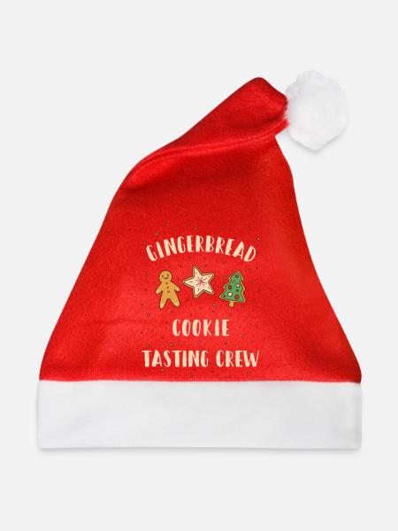 Gingerbread Cookie Tasting Crew - Weihnachtsmütze - Rot