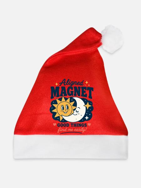 Aligned Magnet Good Things Design - Weihnachtsmütze - Rot