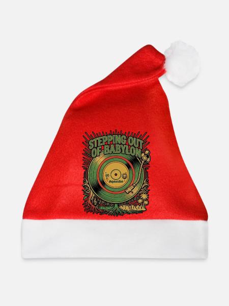Dub Reggae Dreamer - Weihnachtsmütze - Rot
