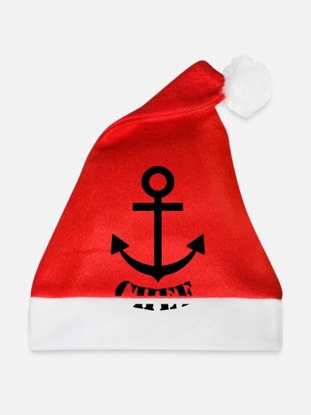 chef - Weihnachtsmütze - Rot