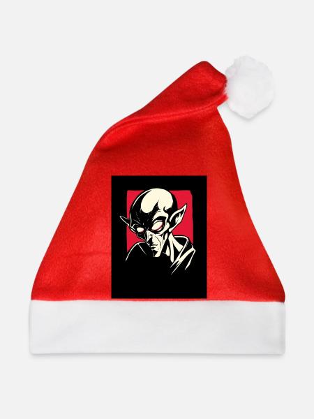Vampir Nosferatu - Weihnachtsmütze - Rot