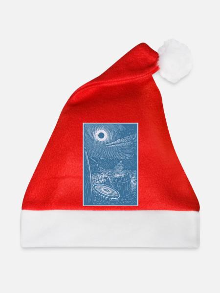 drum trommel beat - Weihnachtsmütze - Rot