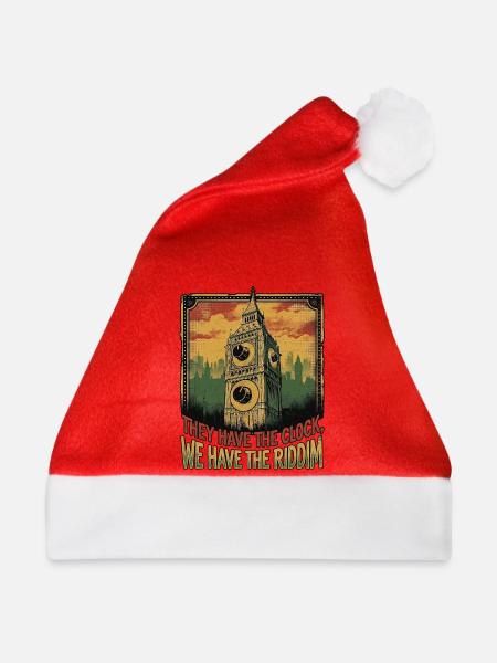 London Reggae - Weihnachtsmütze - Rot