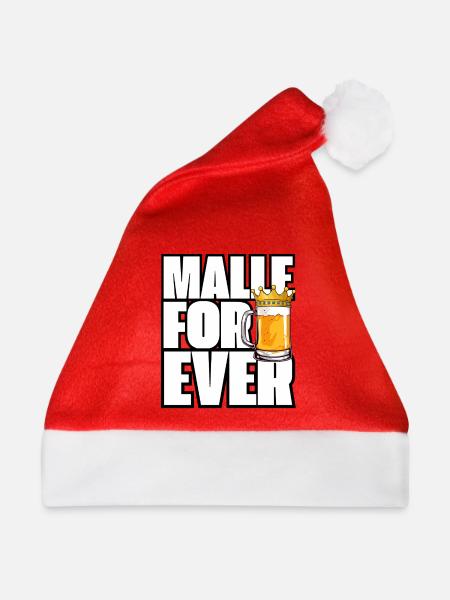 Malle for ever - Weihnachtsmütze - Rot