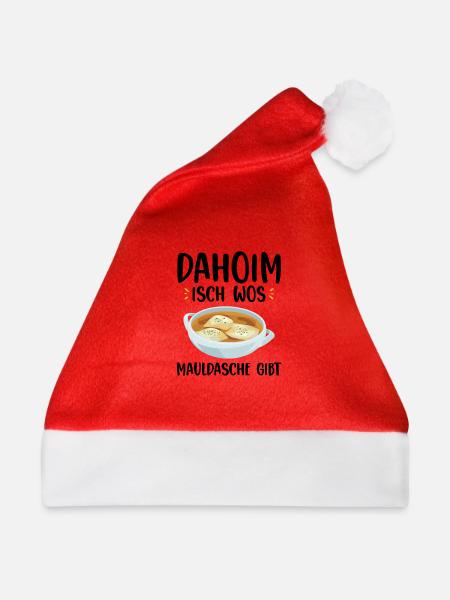 Maultaschen - Weihnachtsmütze - Rot