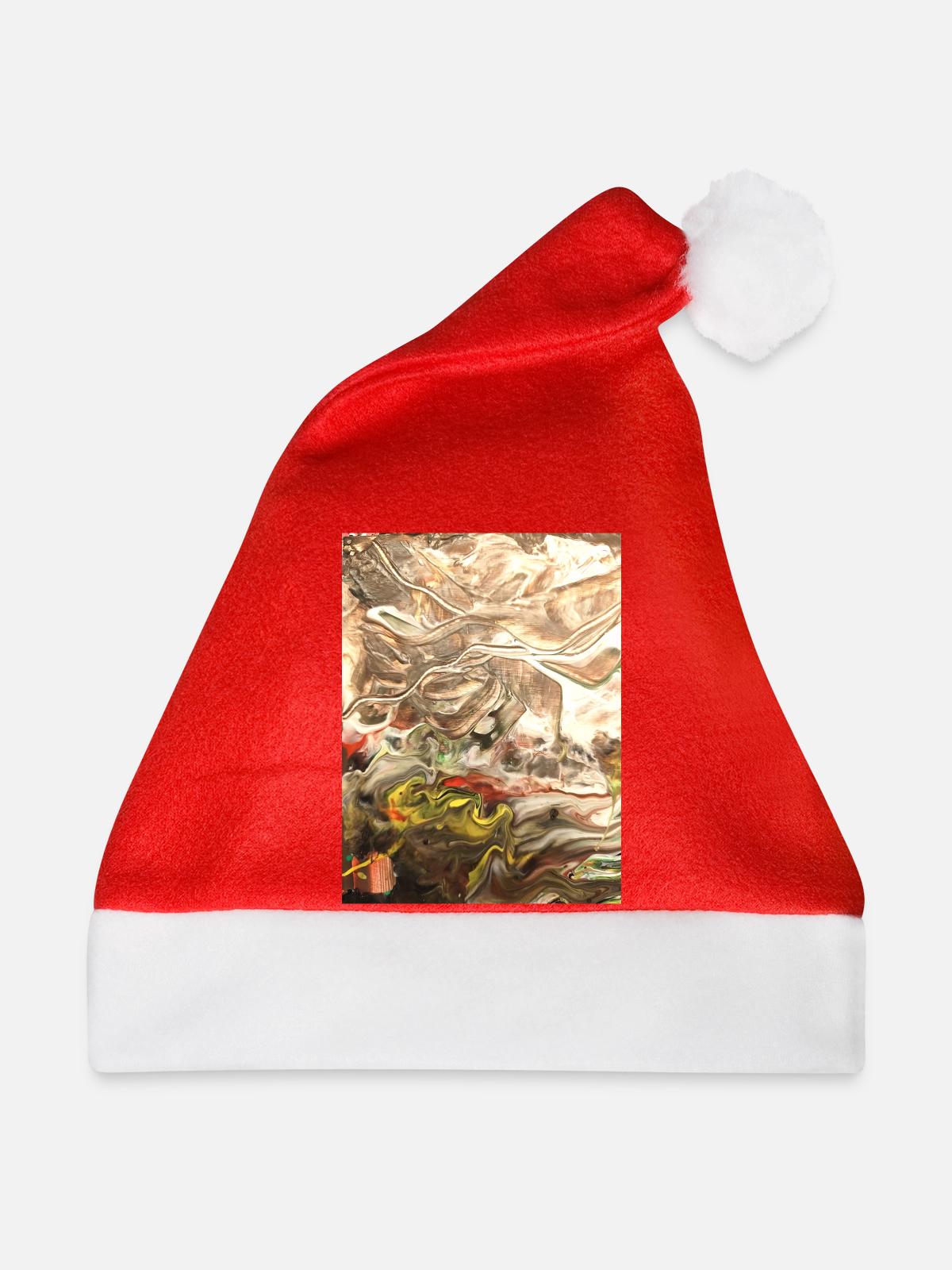 Verschwimmende Umgebung - Weihnachtsmütze - Rot - Vorne