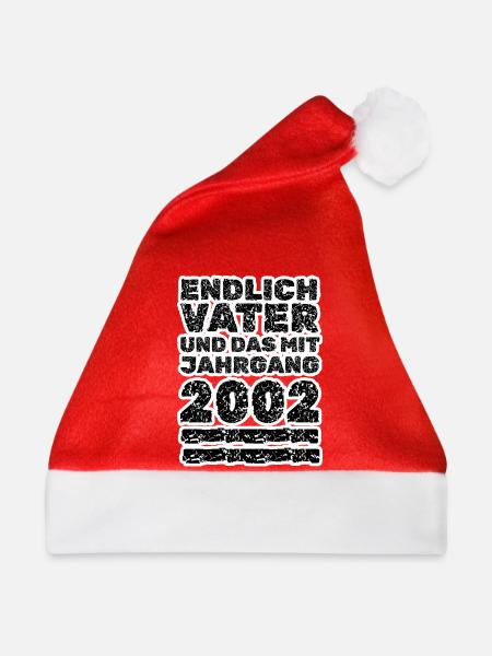 2002 - Weihnachtsmütze - Rot