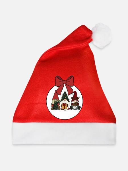 Wichtel - Weihnachtsmütze - Rot