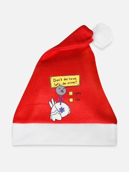 Don't do love - Weihnachtsmütze - Rot