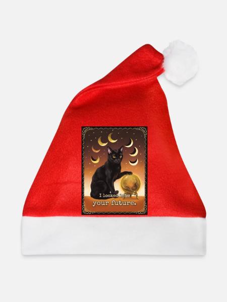 Zukünftige Nope-Katze - Weihnachtsmütze - Rot