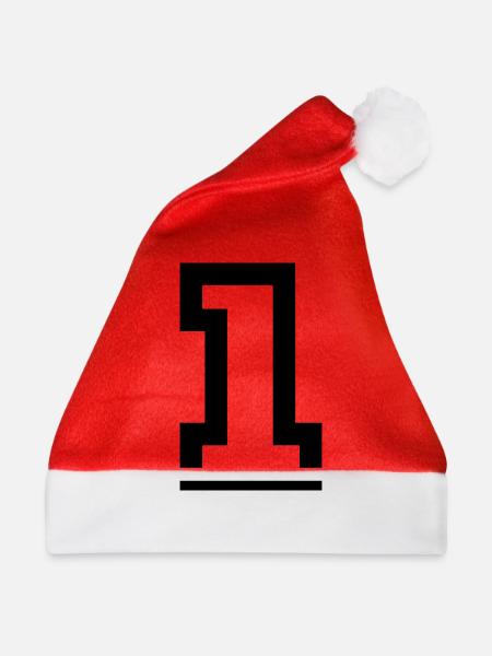 1 - Weihnachtsmütze - Rot