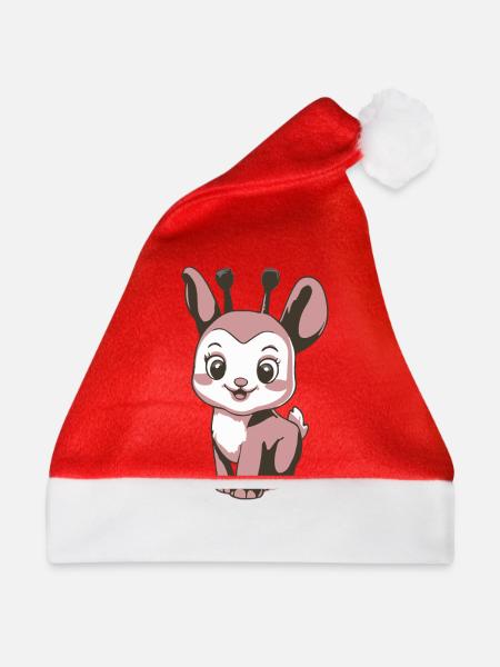 SÜSSES TIER - Weihnachtsmütze - Rot