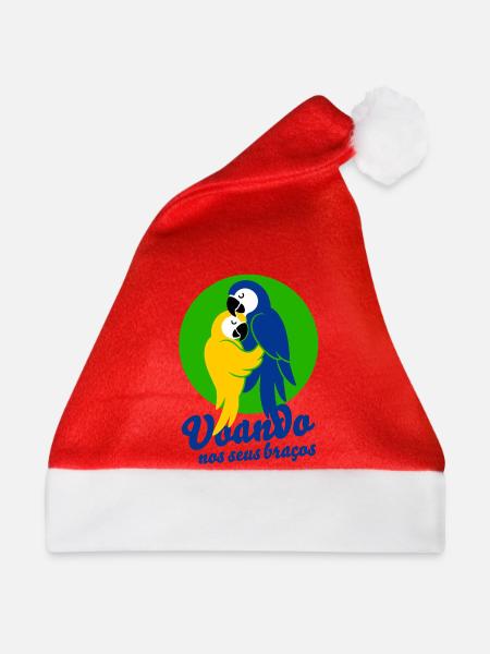 Voando nos seus braços – Romantisches Statement - Weihnachtsmütze - Rot