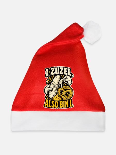 I zuzel also bin i - Weihnachtsmütze - Rot