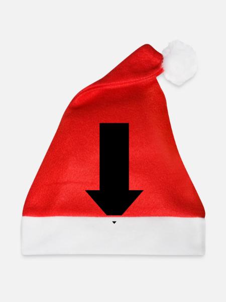 Pfeil - Weihnachtsmütze - Rot